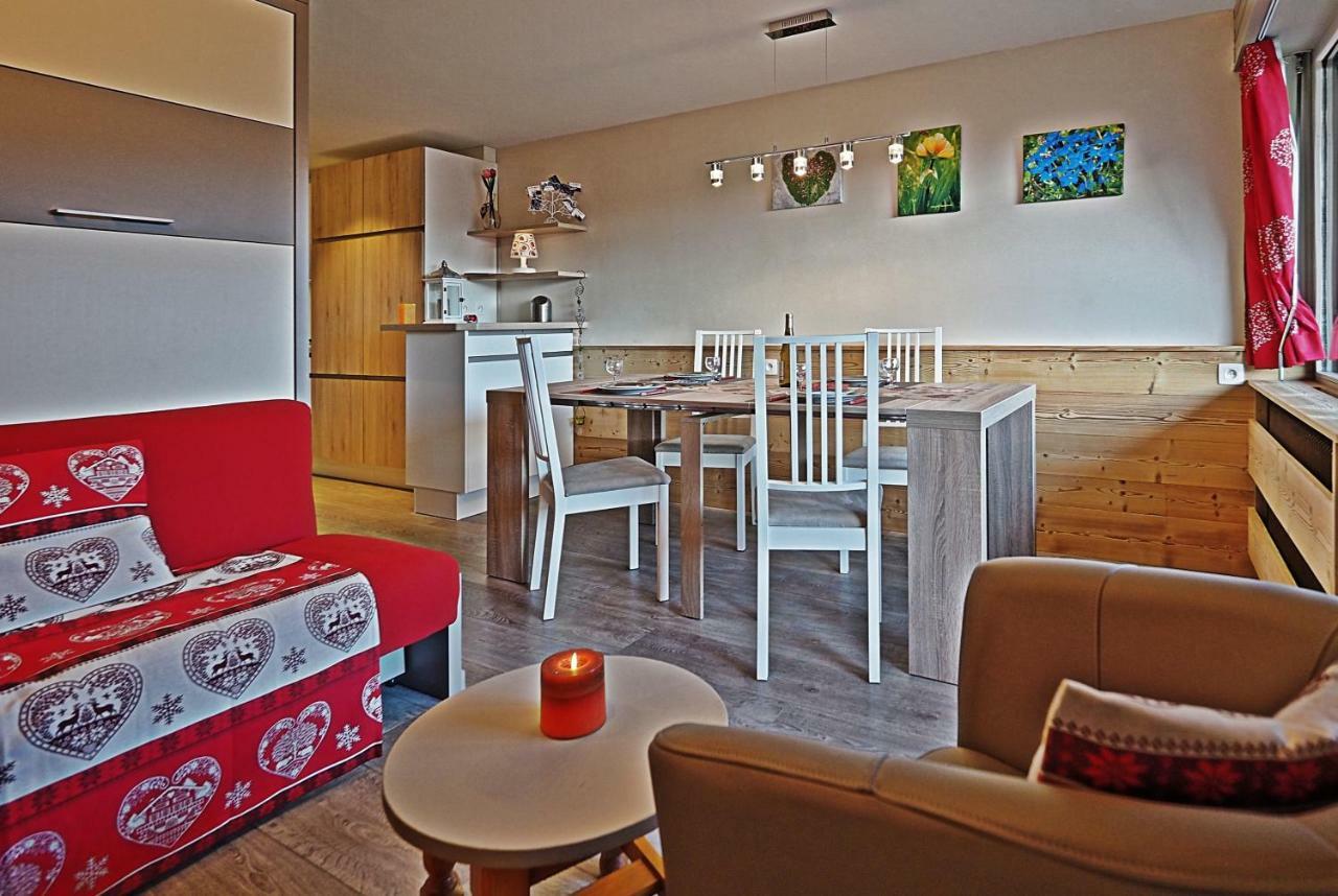 Apartment BelleVue centre&wifi Les Carroz d'Arâches Extérieur photo